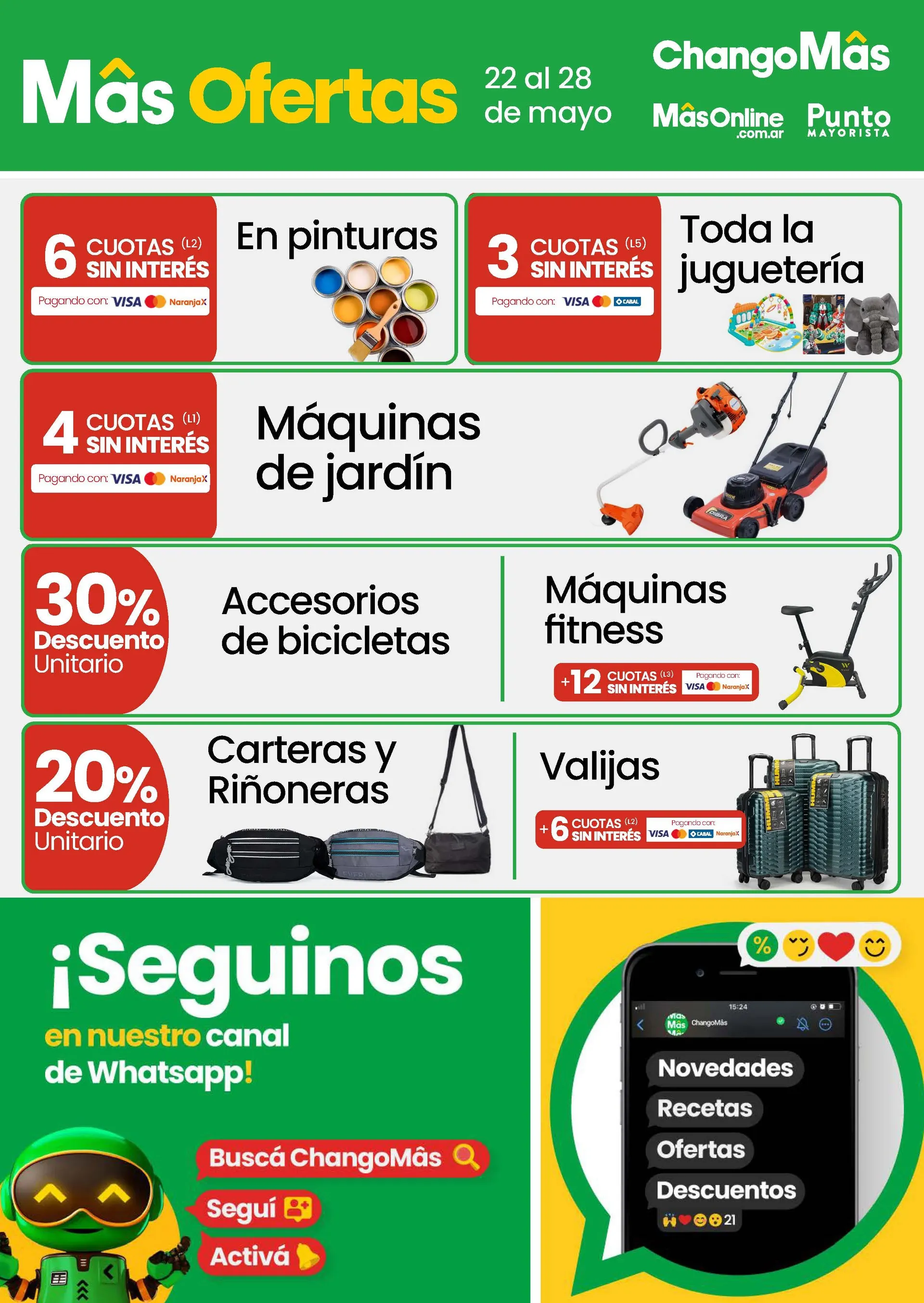 Ofertas de ChangoMas Ofertas y descuentos 22 de mayo al 25 de mayo 2025 - Página 12 del catálogo