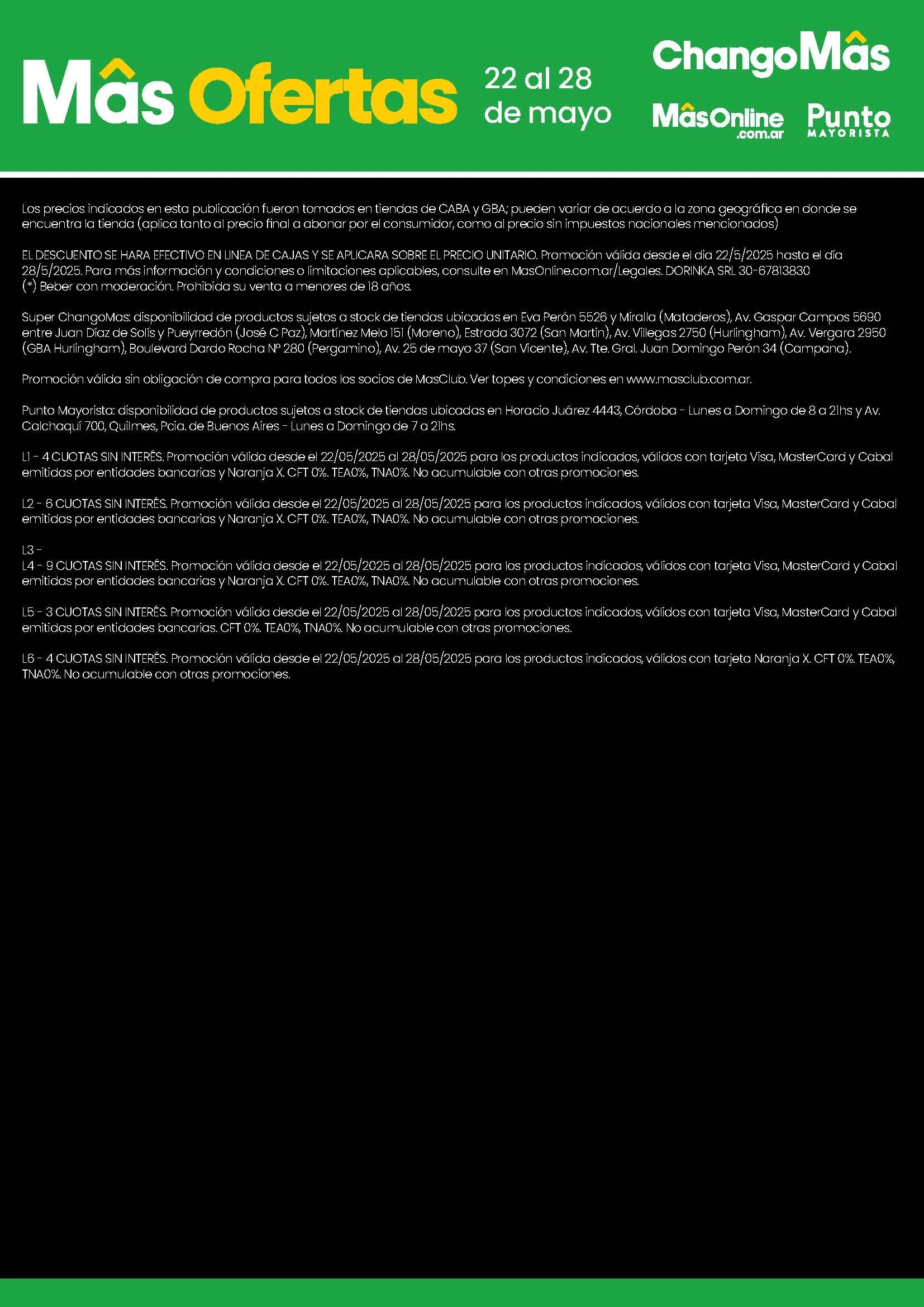 Ofertas de ChangoMas Ofertas y descuentos 22 de mayo al 25 de mayo 2025 - Página 15 del catálogo