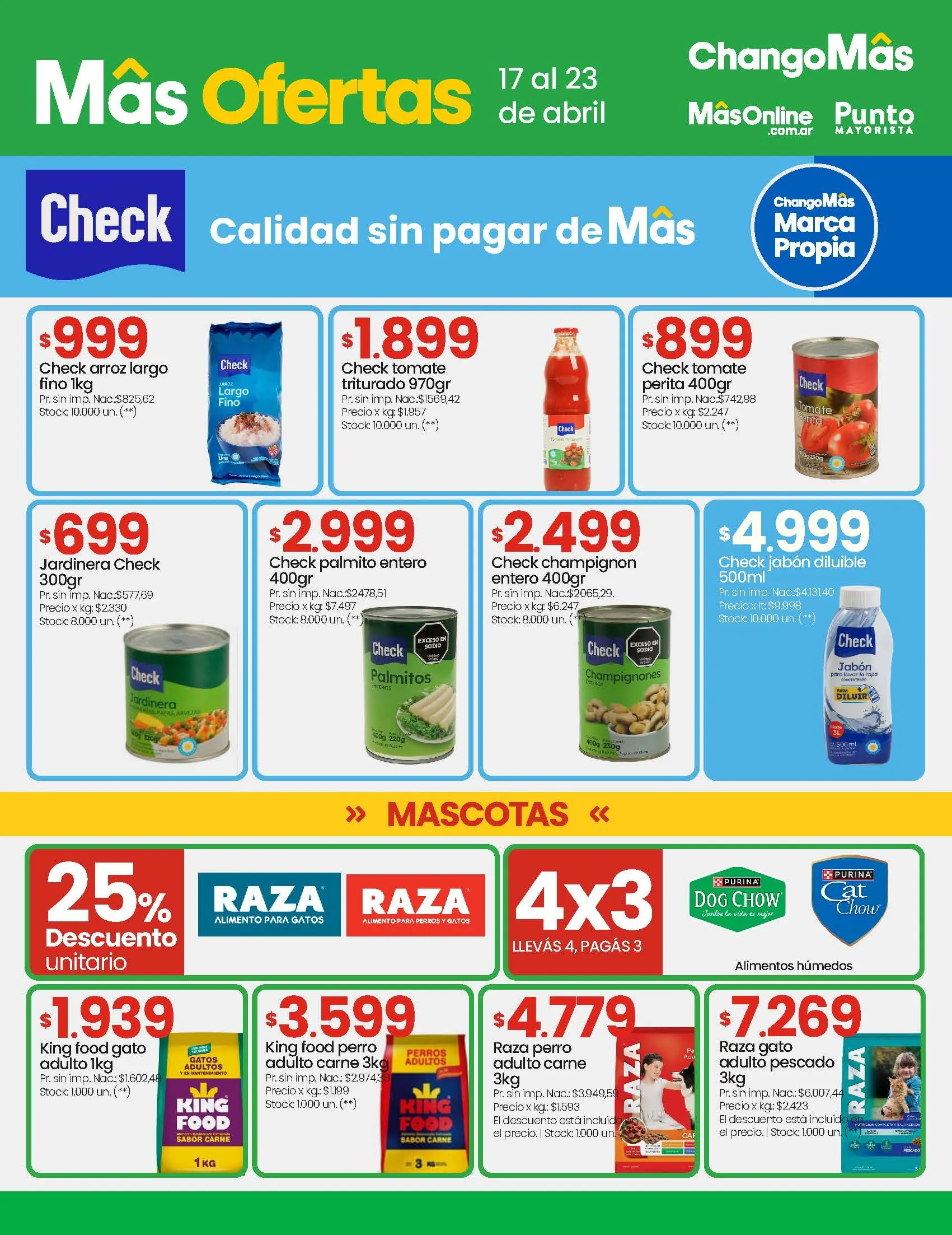 Ofertas de ChangoMas Ofertas semanales 17 de abril al 23 de abril 2025 - Página 5 del catálogo