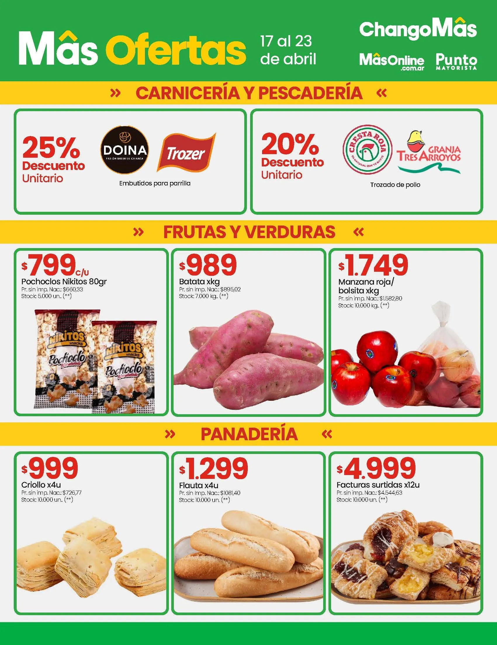 Ofertas de ChangoMas Ofertas semanales 17 de abril al 23 de abril 2025 - Página 10 del catálogo