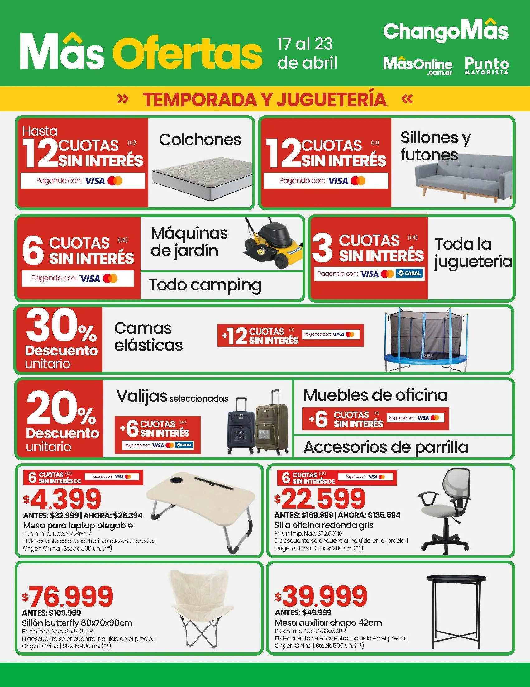 Ofertas de ChangoMas Ofertas semanales 17 de abril al 23 de abril 2025 - Página 12 del catálogo