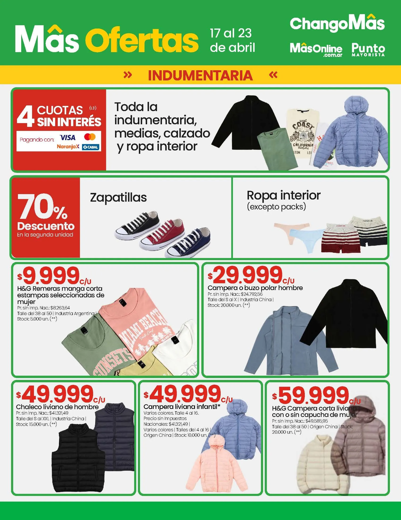 Ofertas de ChangoMas Ofertas semanales 17 de abril al 23 de abril 2025 - Página 13 del catálogo
