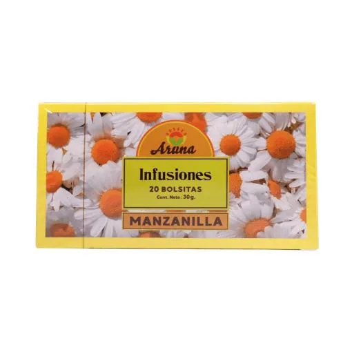 Té De Manzanilla Aruna 20 Und X 30 Gr