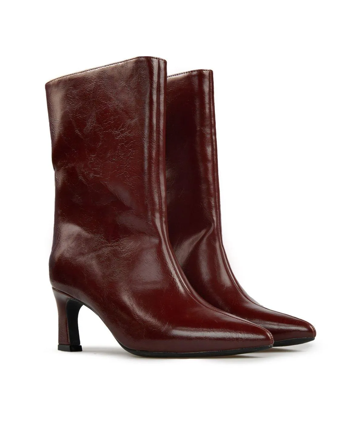 Botines Mujer 1520 Efecto Cuero