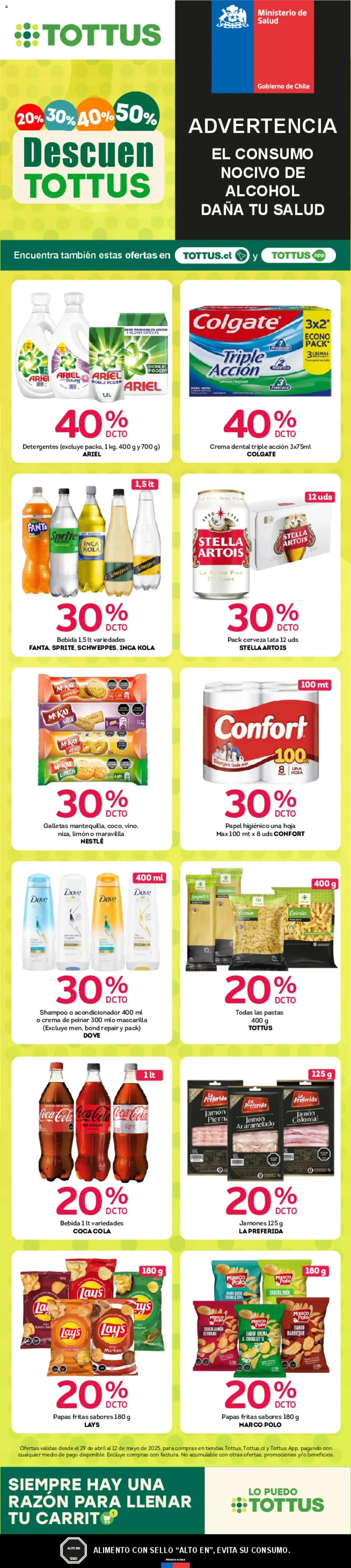 Catálogo de Tottus ofertas  28 de abril al 12 de mayo 2025 - Página 1