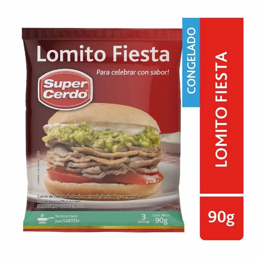 Lomito Fiesta Super Cerdo 90 gr