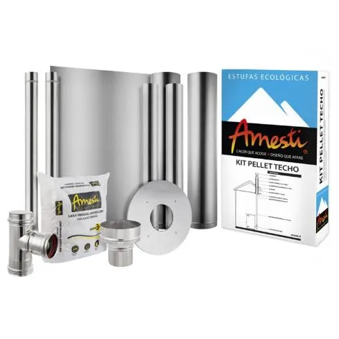 KIT INSTALACION PELLET TECHO