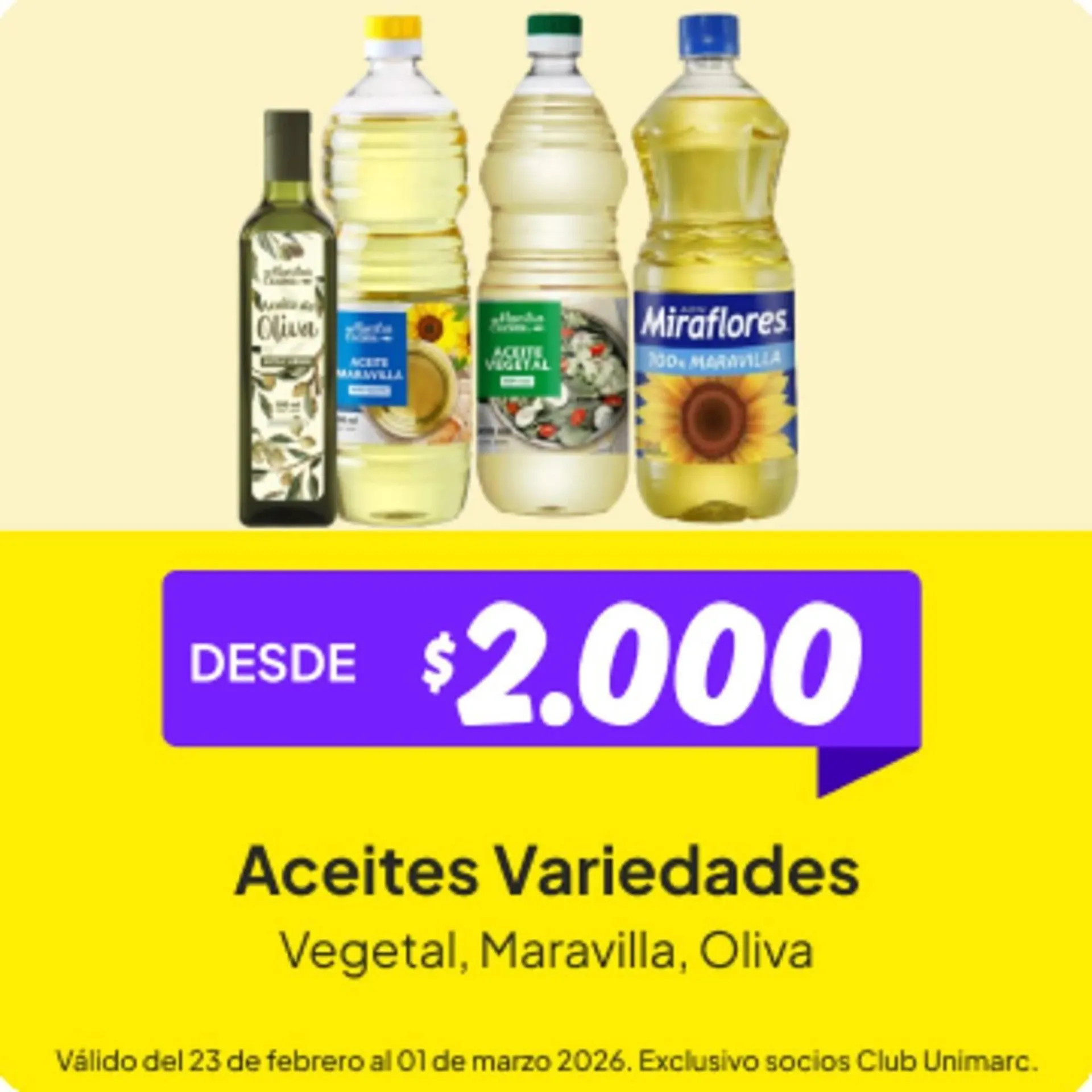 Catálogo de Catálogo Unimarc 26 de febrero al 1 de marzo 2026 - Página 15