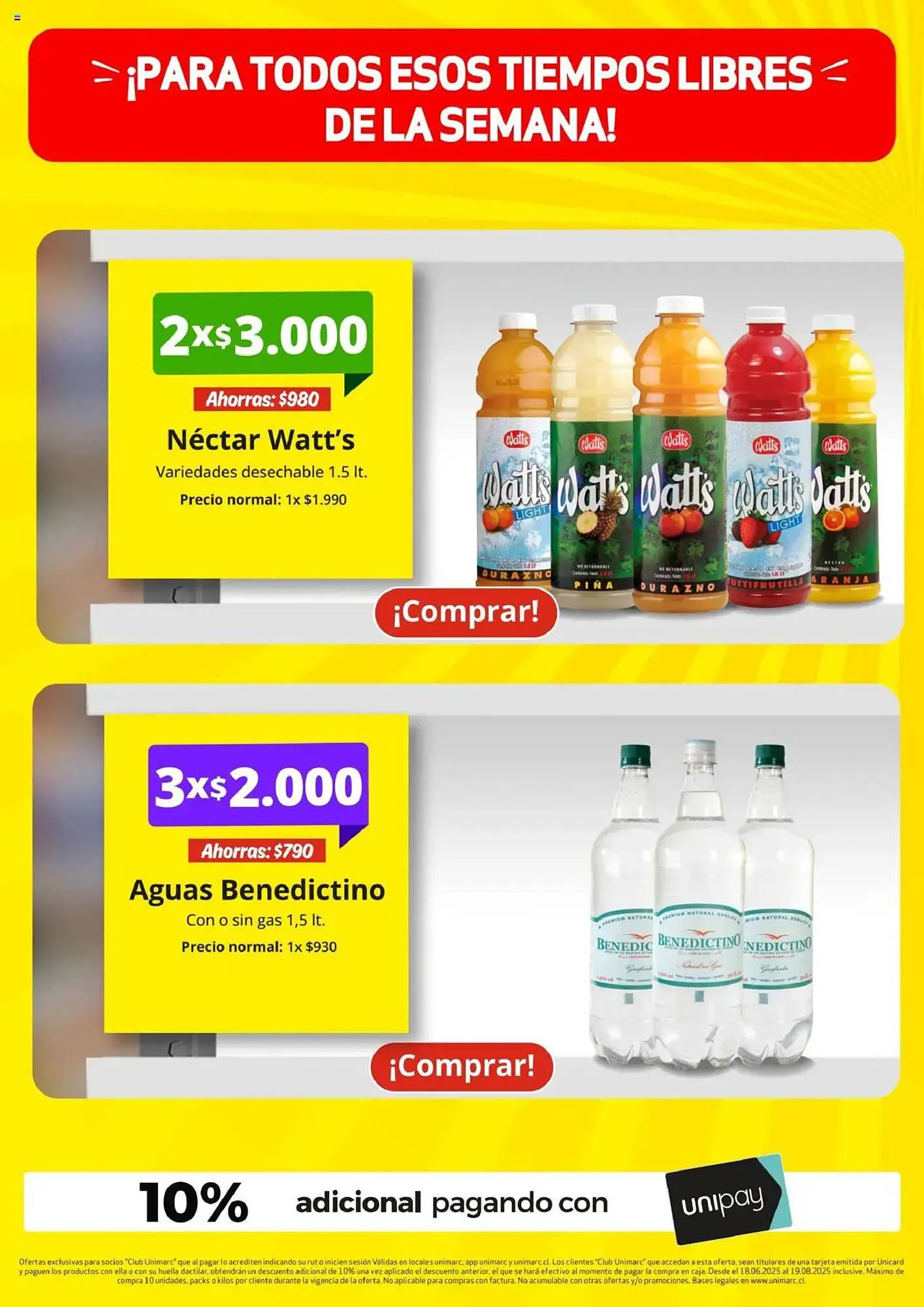 Catálogo de Catálogo Unimarc 18 de junio al 19 de agosto 2025 - Página 14