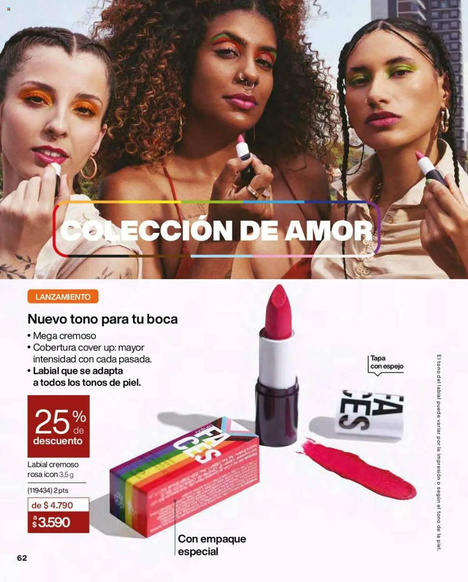 Catálogo de Catálogo Natura 1 de julio al 31 de octubre 2023 - Página 62