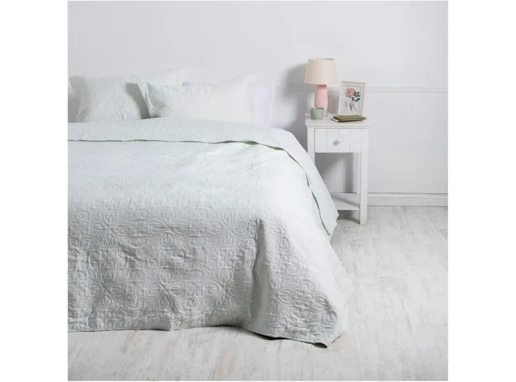 QUILT MF 2 P PORTUGAL VERDE AGUA