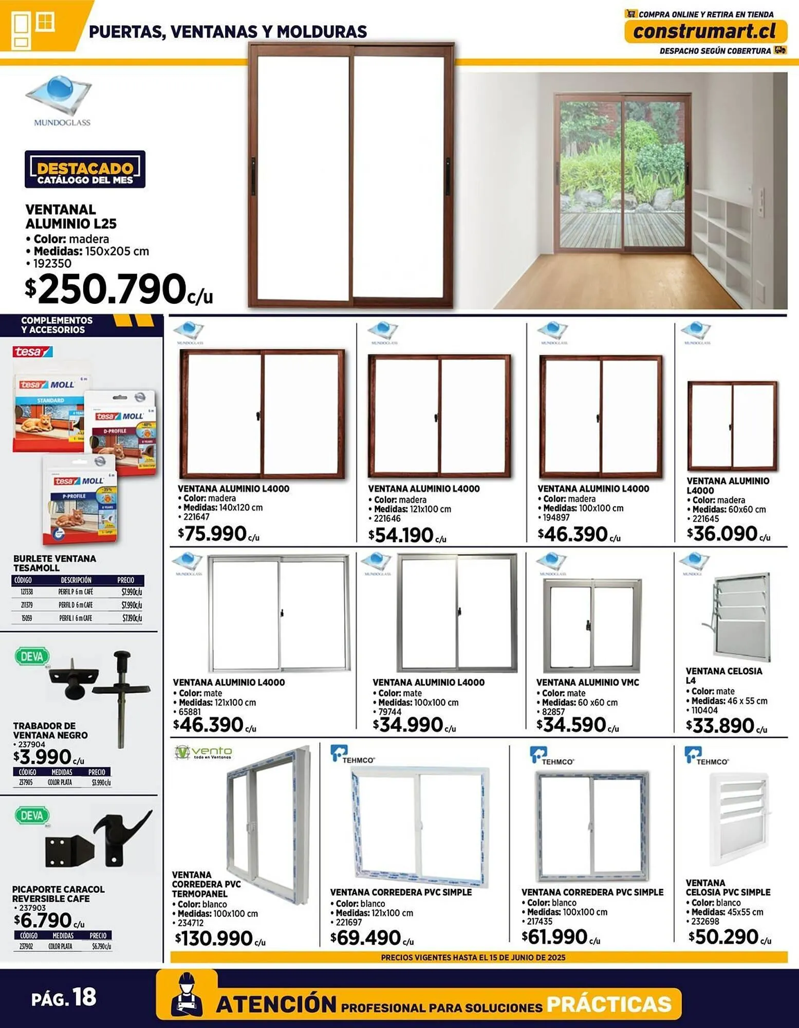 Catálogo de Catálogo Construmart 1 de julio al 31 de julio 2025 - Página 18