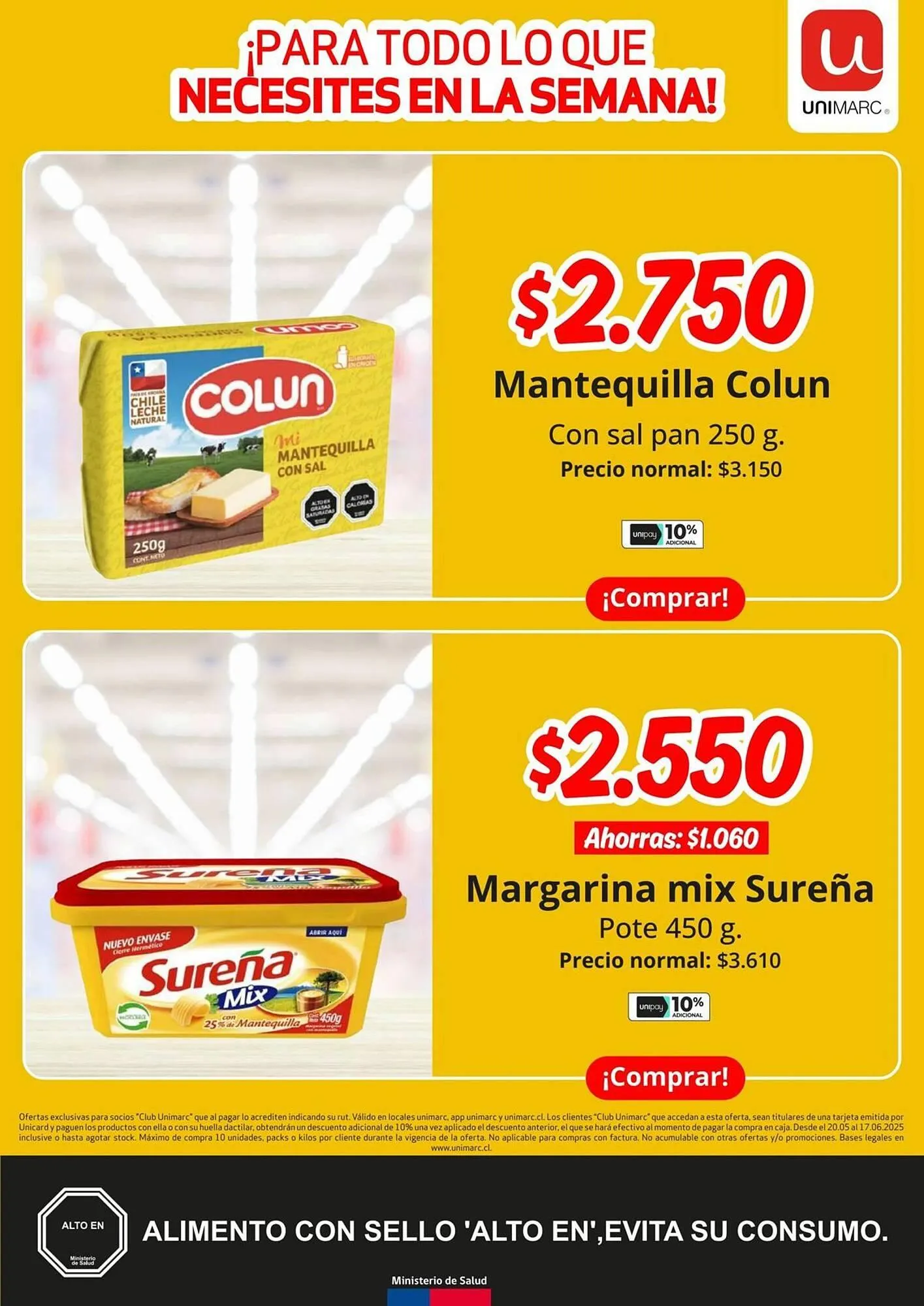 Catálogo de Catálogo Unimarc 20 de mayo al 17 de junio 2025 - Página 6