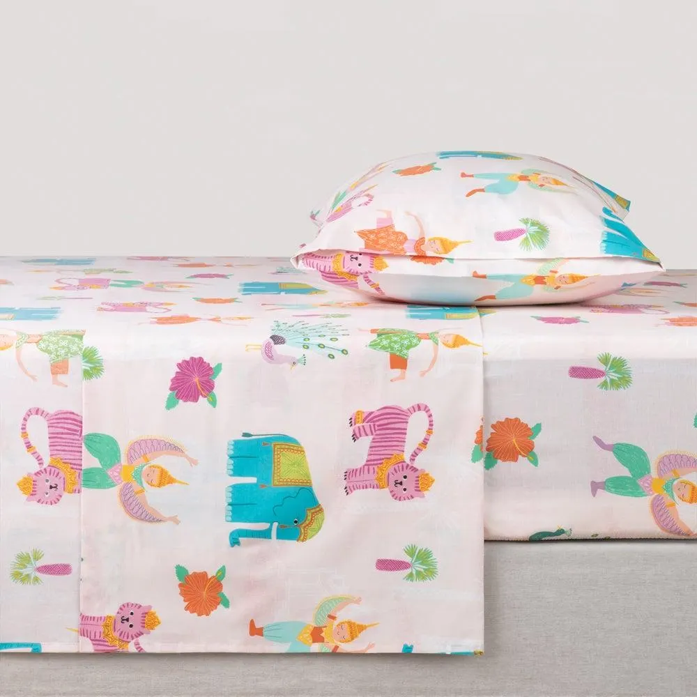 Set sábanas con diseño estampado