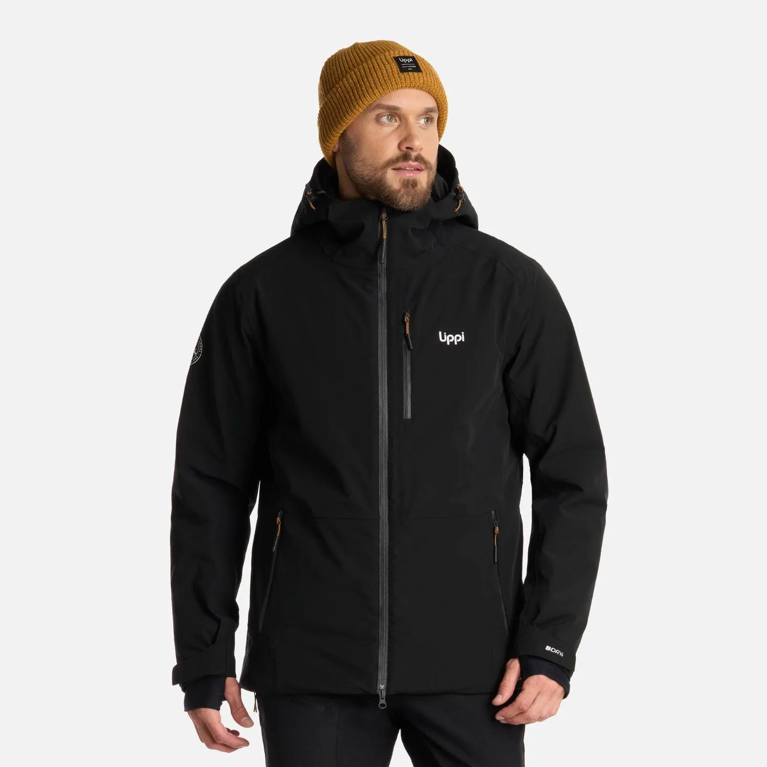 Chaqueta Hombre Snow Valley B-Dry Jacket Negro Lippi