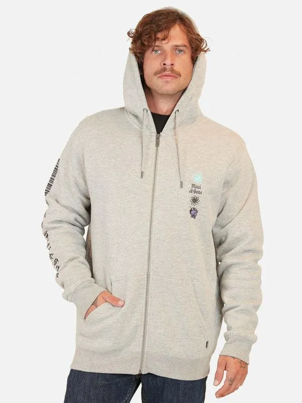 POLERON FULLZIPPER SKULL KNIFE