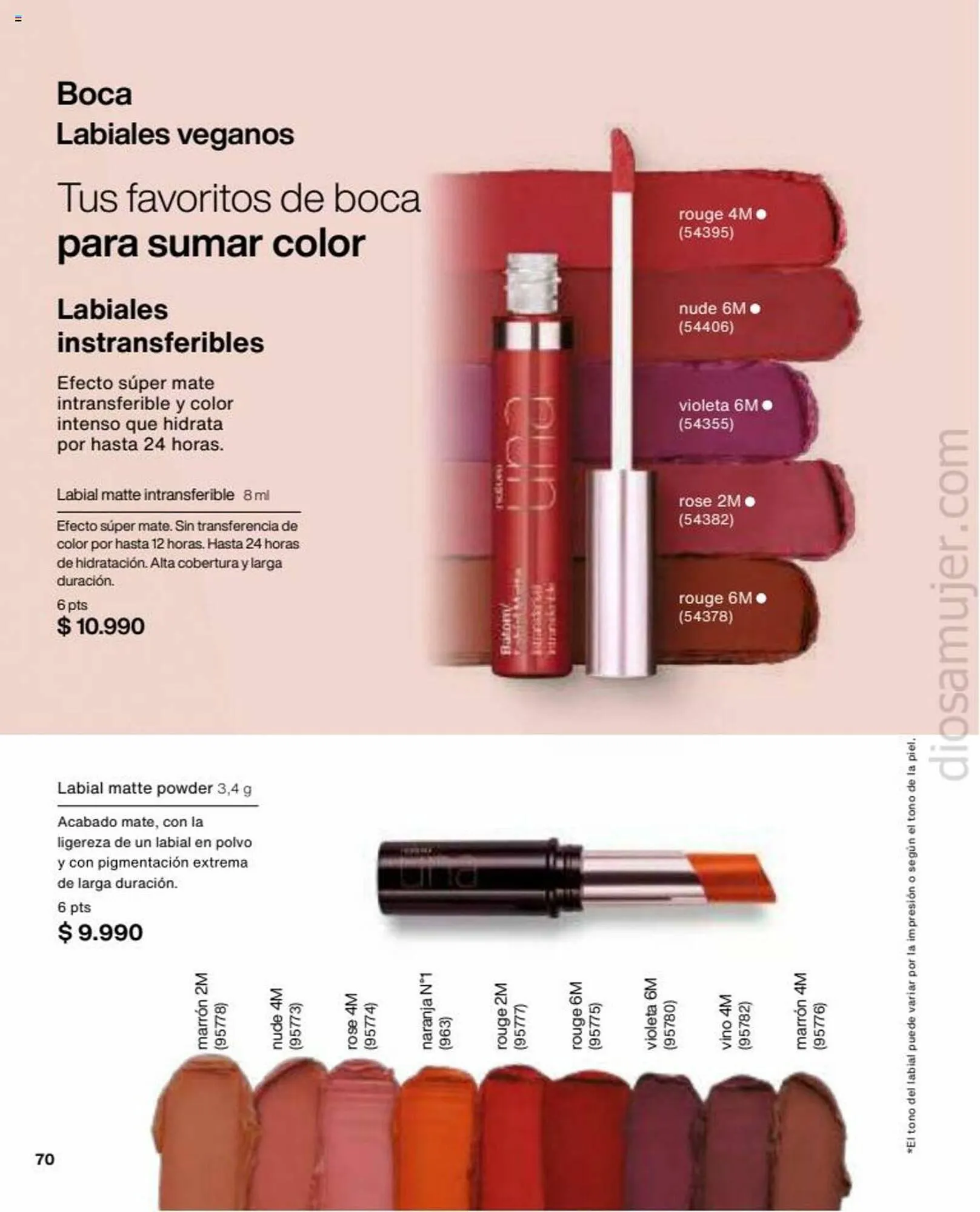 Catálogo de Catálogo Natura 1 de octubre al 15 de octubre 2023 - Página 70