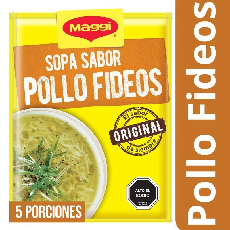 Sopa Sabor Pollo Con Fideos., 70 g