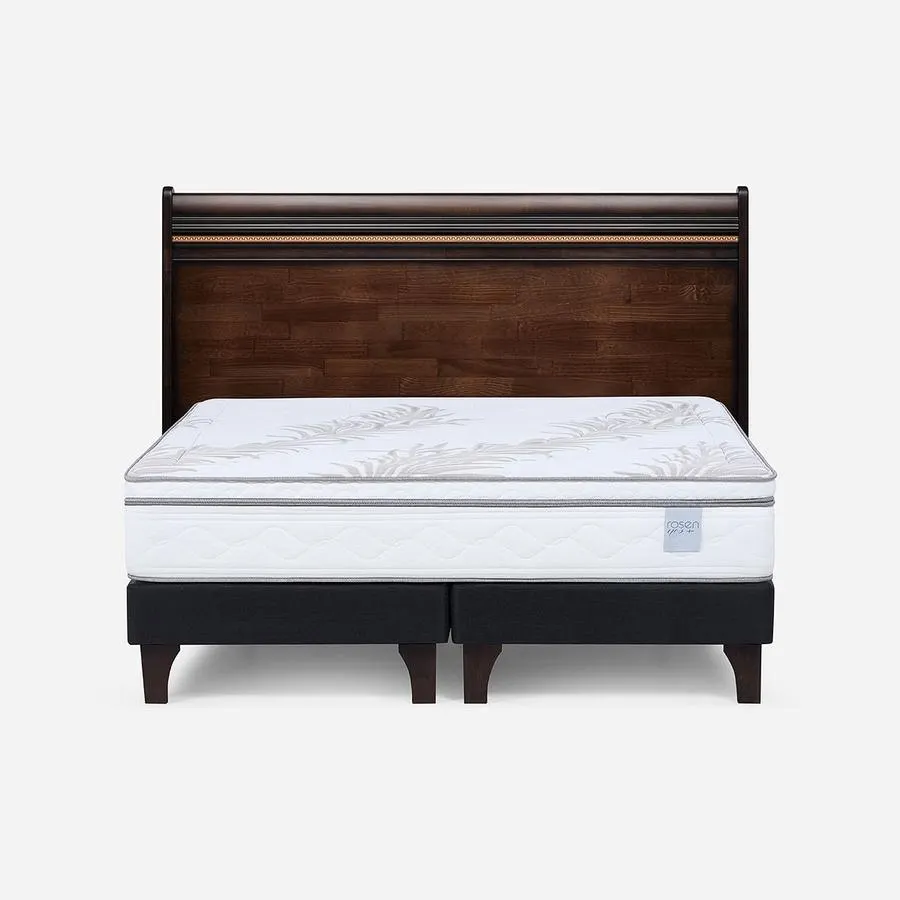 Box Spring Neo Plus Super King + Respaldo Opera