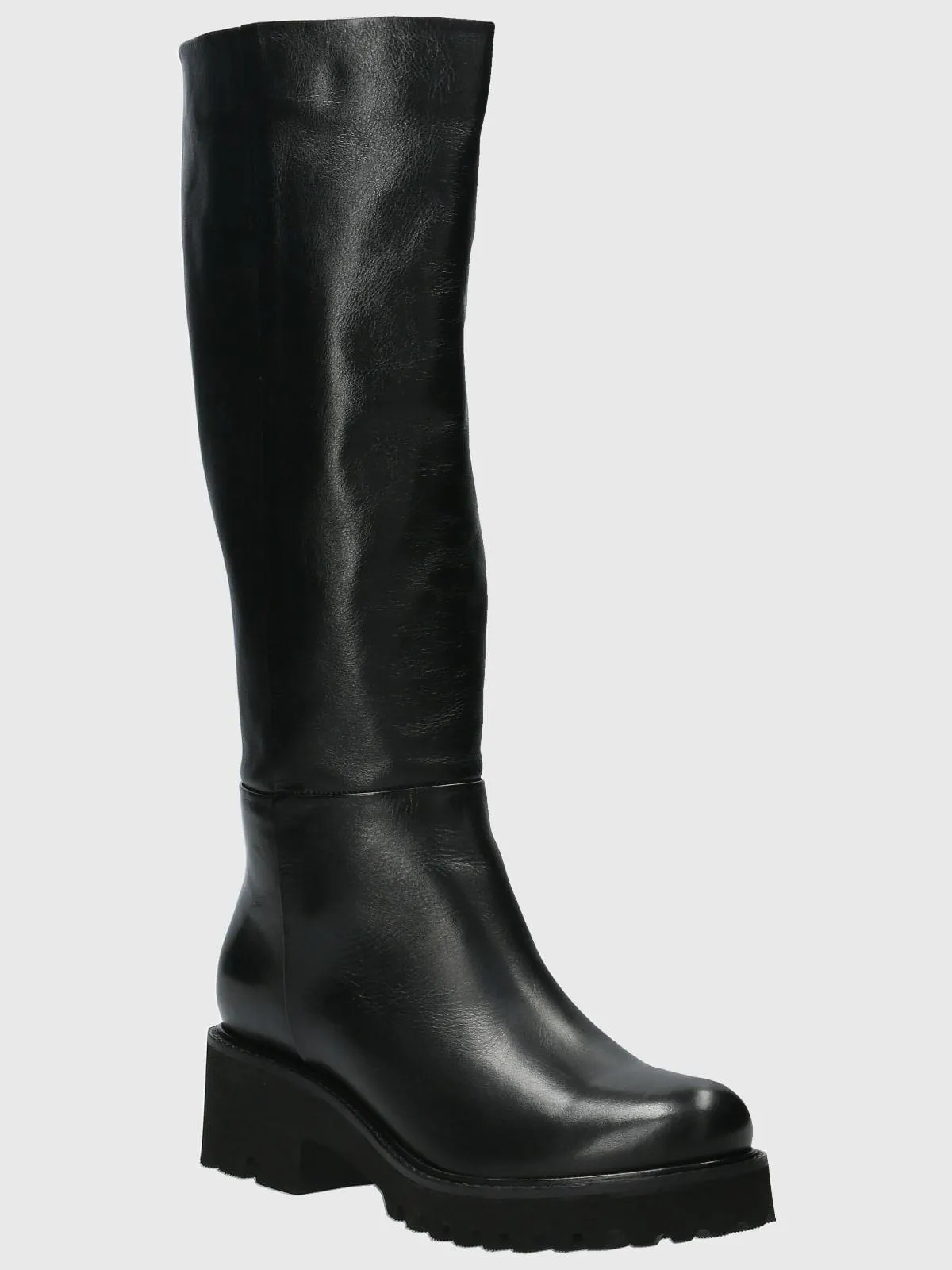 Bota Cuero Mujer Blissful Negro