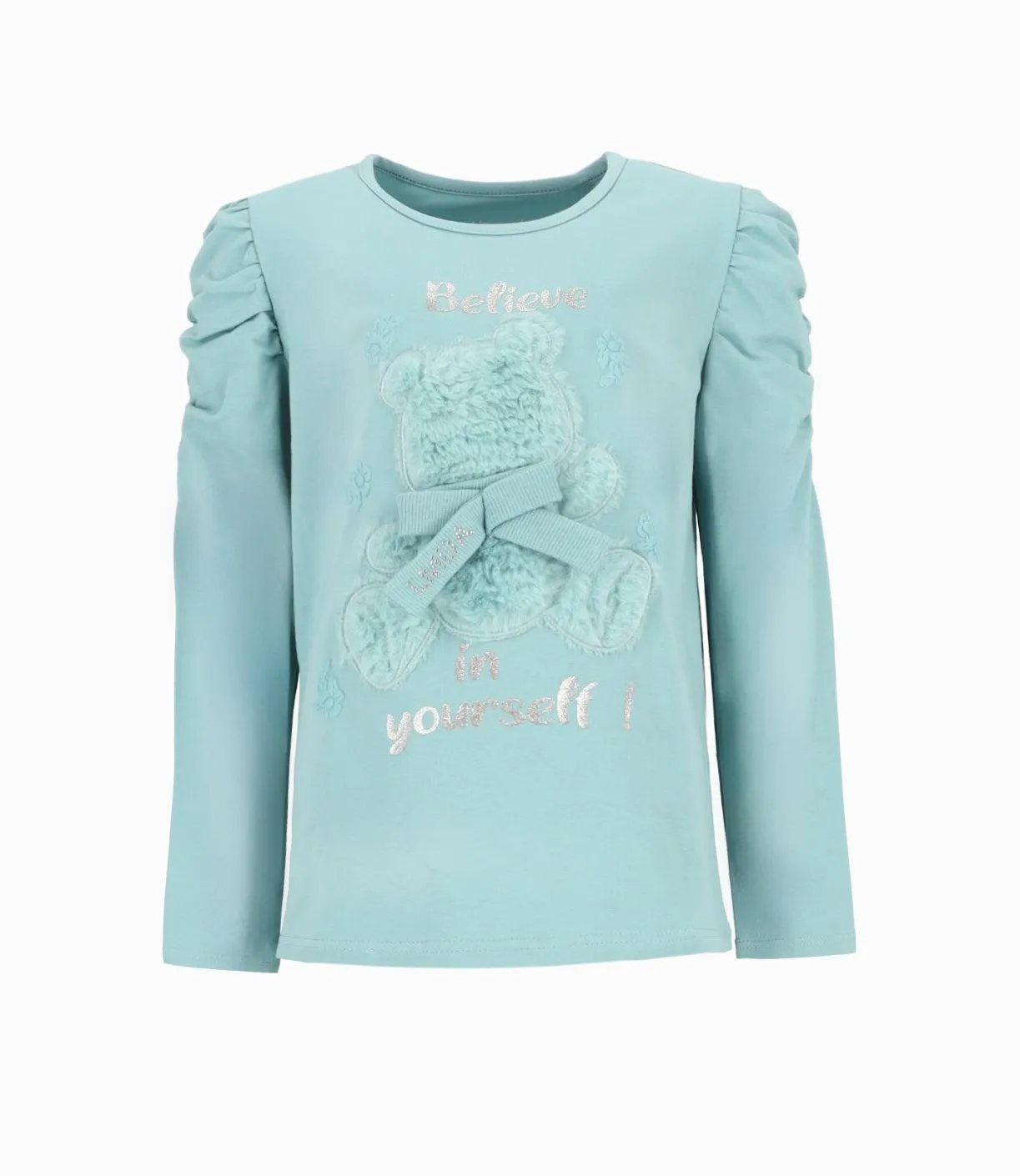 Polera Niña Con Macramé