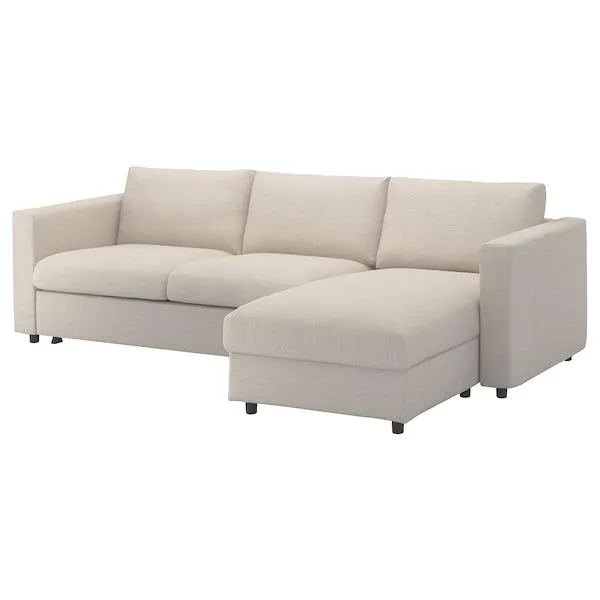 Sofá cama 3+chaiselongue, Gunnared beige