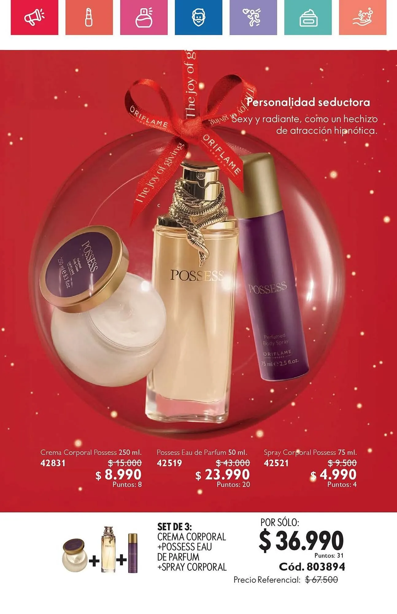Catálogo de Catálogo Oriflame 30 de noviembre al 14 de diciembre 2024 - Página 37