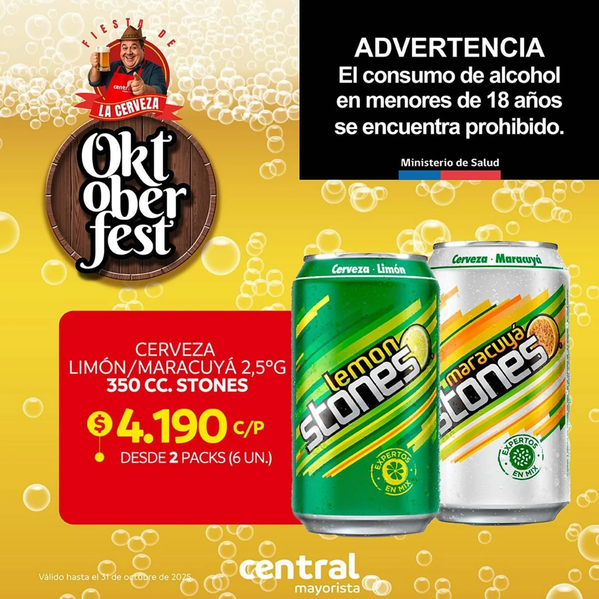 Catálogo de Catálogo Central Mayorista 5 de octubre al 31 de octubre 2025 - Página 5