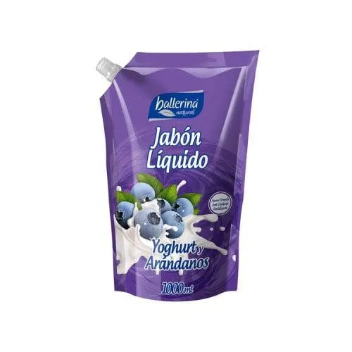 Jabon Ballerina Yoghurt Arandano Dp 900Ml
