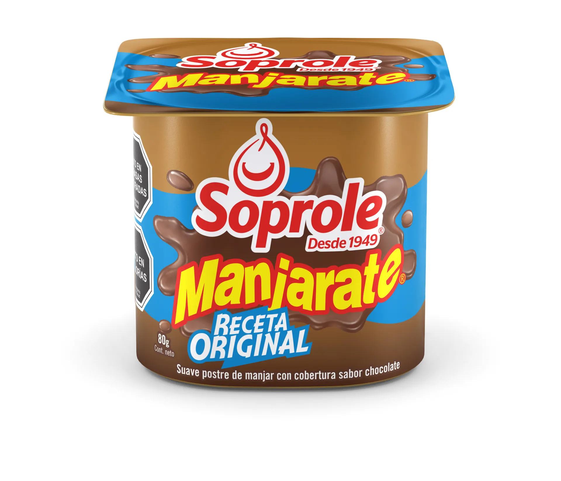 2 x Manjarate Soprole 80 Grs