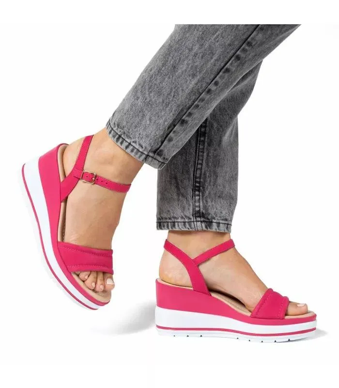 Sandalia Kendall Fucsia