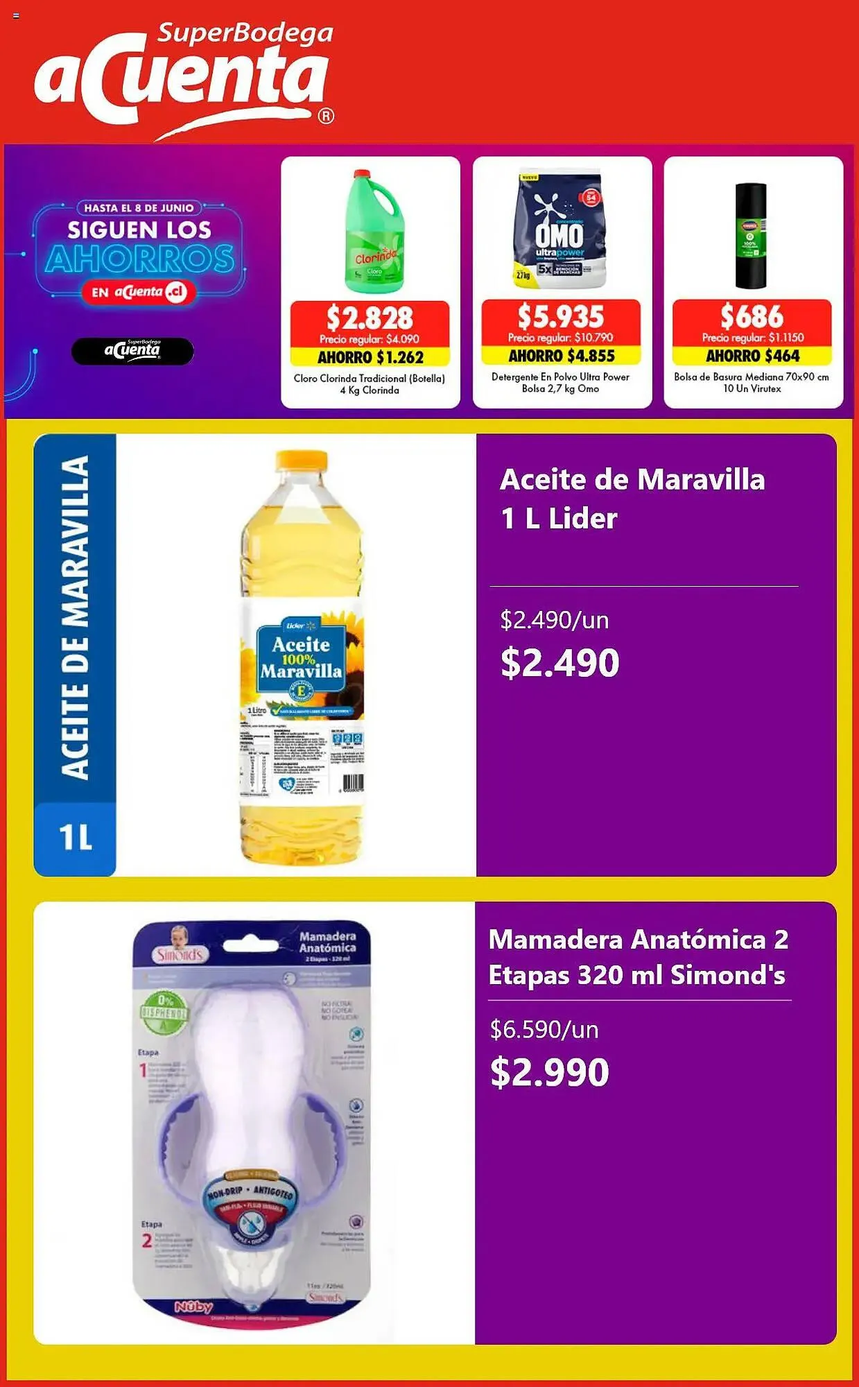 Catálogo de Catálogo Super Bodega a Cuenta 5 de junio al 8 de junio 2025 - Página 2