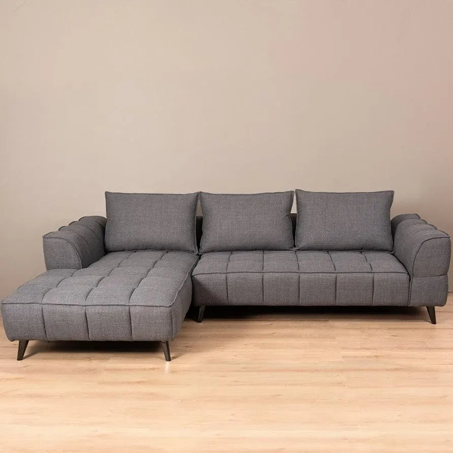 Seccional Forli Gris Oscuro Izquierdo