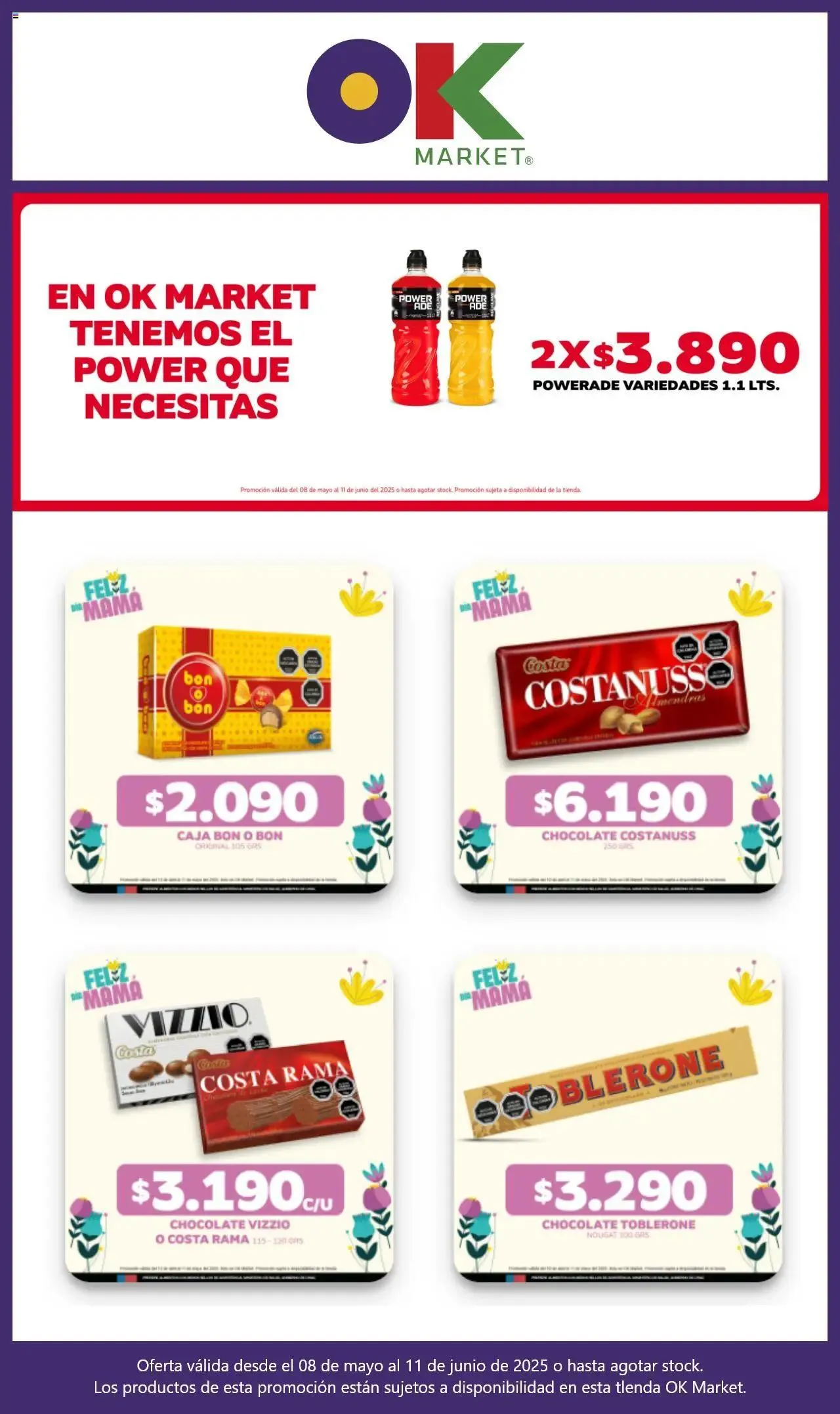 Catálogo de OK Market ofertas  8 de mayo al 11 de junio 2025 - Página 8