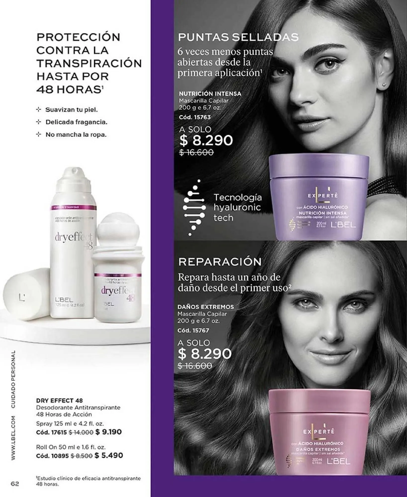 Catálogo de Catálogo L'Bel 4 de marzo al 31 de marzo 2025 - Página 62