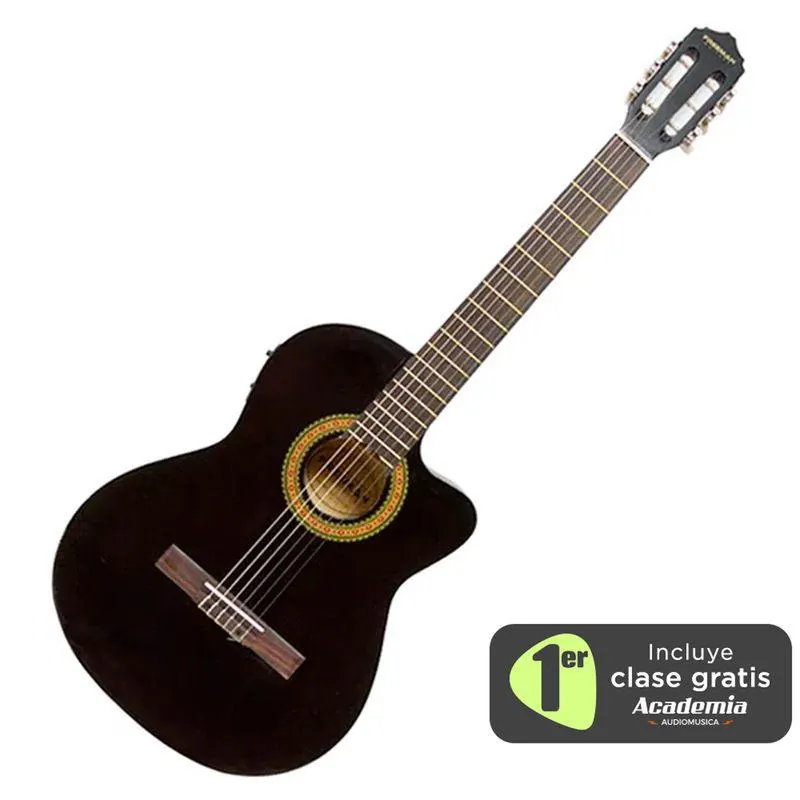 Guitarra electroacústica Freeman FRCG44CEQ - Black