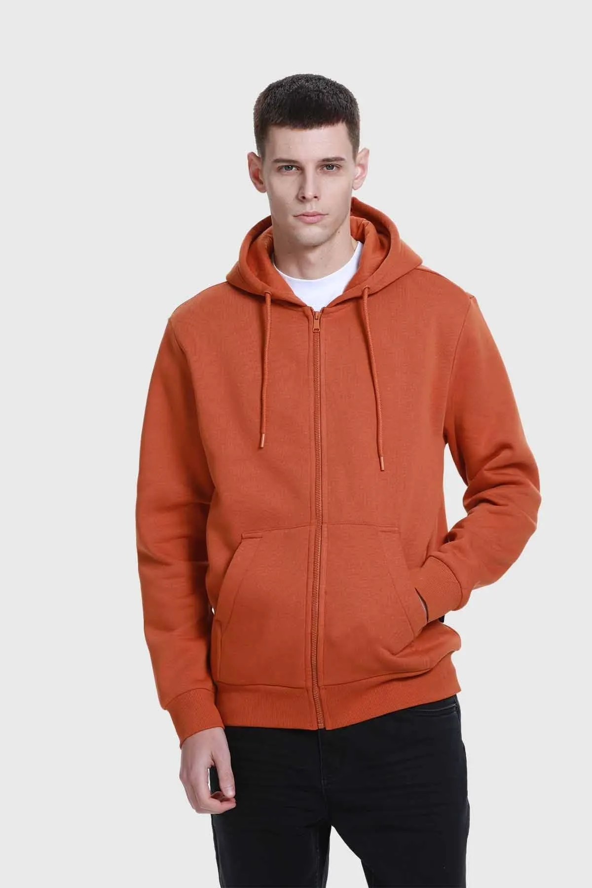 Polerón Hombre Basic Ocre