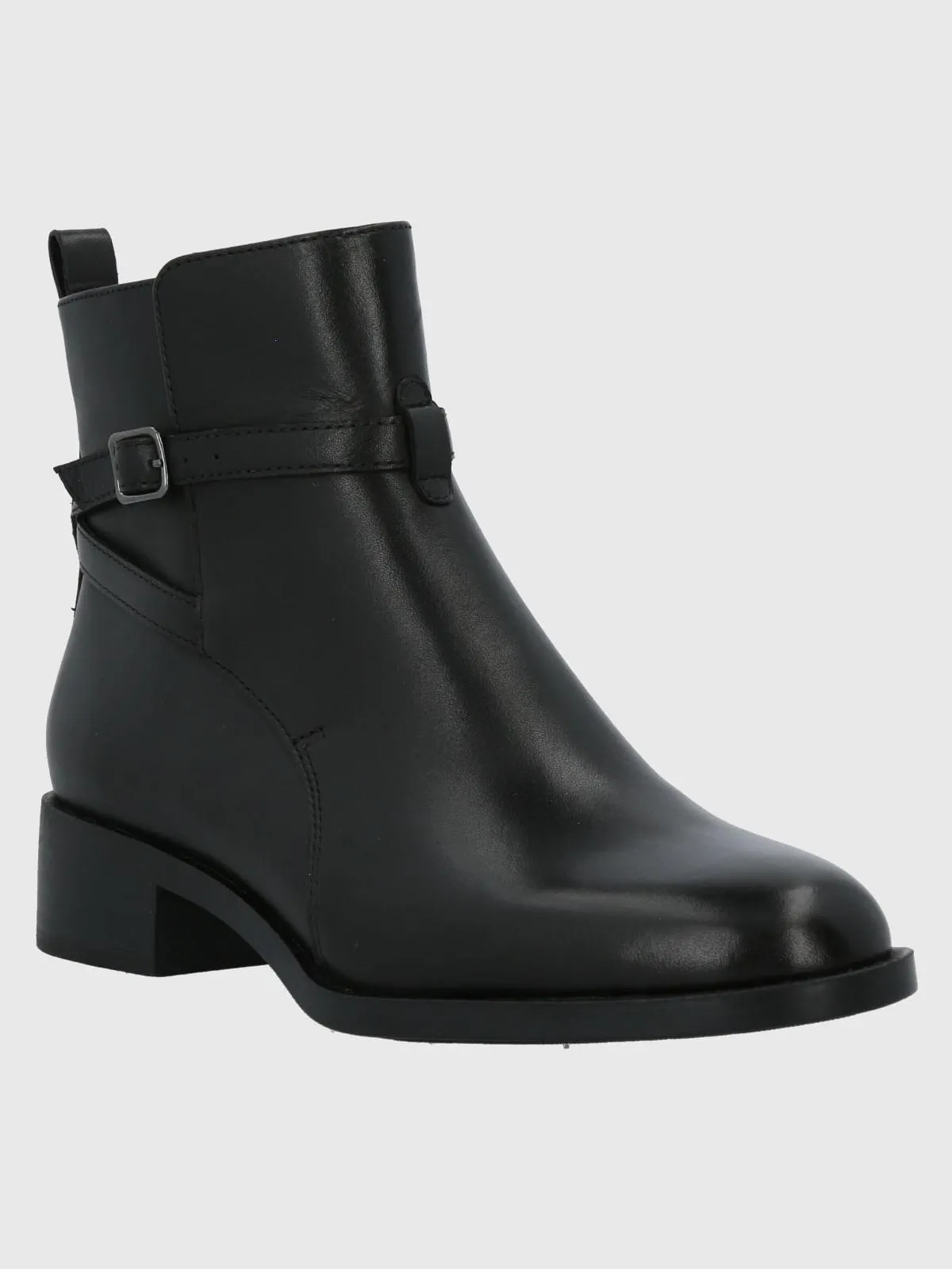 Botin Cuero Ronan Negro Hush Puppies
