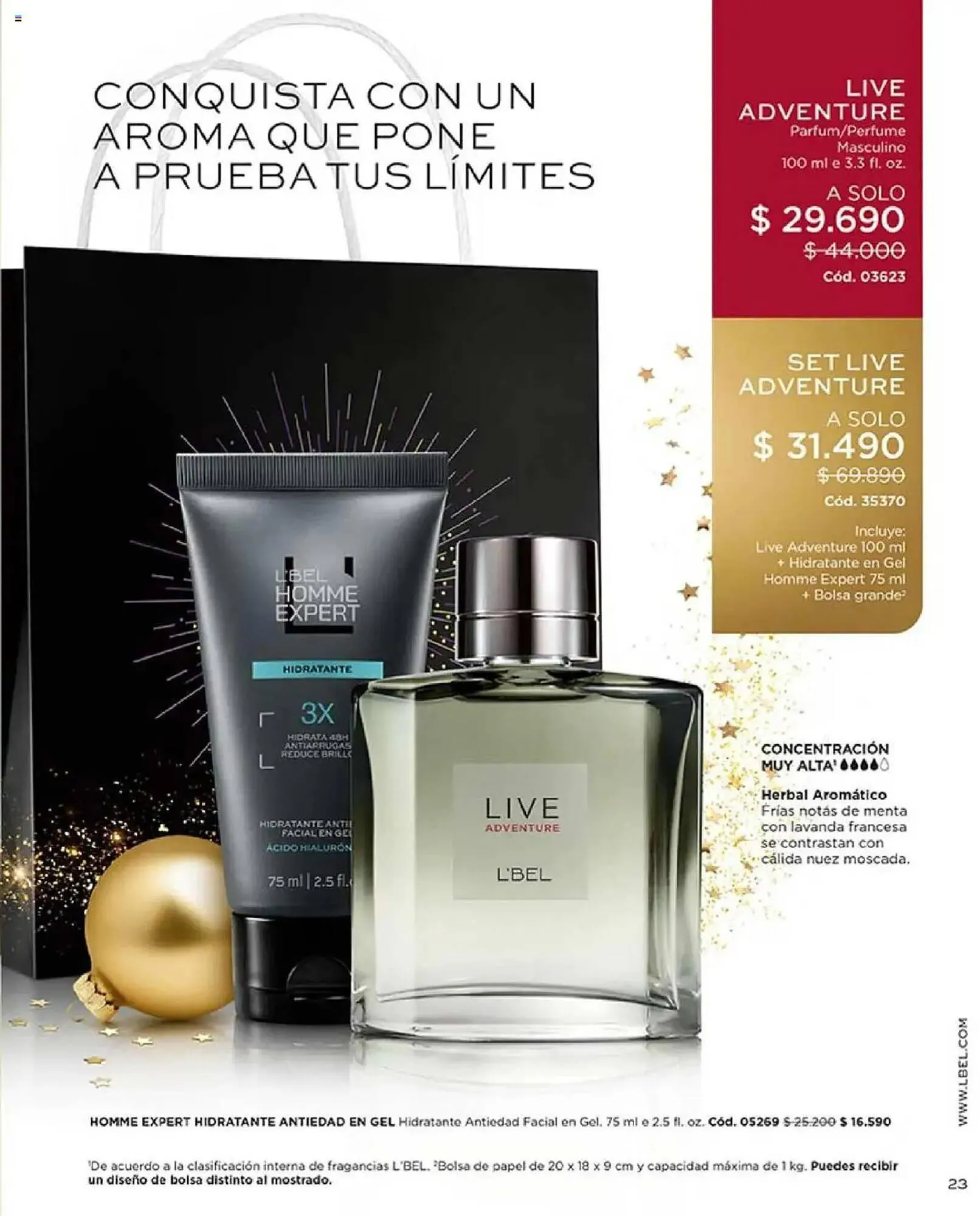 Catálogo de Catálogo L'Bel 14 de octubre al 1 de noviembre 2025 - Página 23