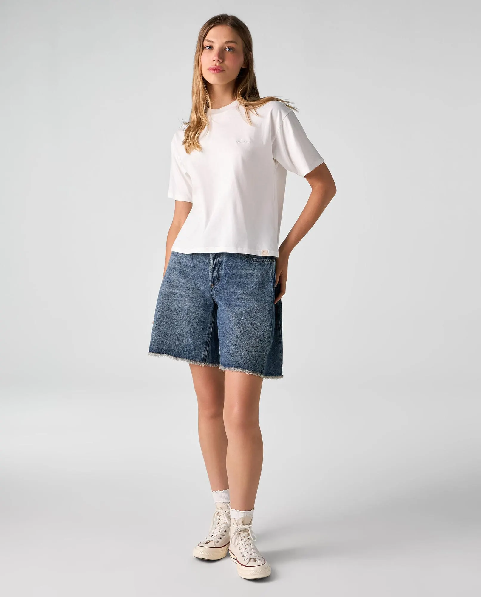 Camiseta con estampado localizado para mujer