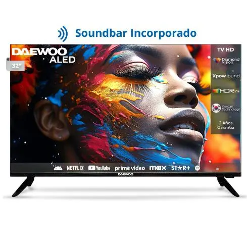 LED 32" D-A3200 C/SOUNDBAR SMART TV ANDROID