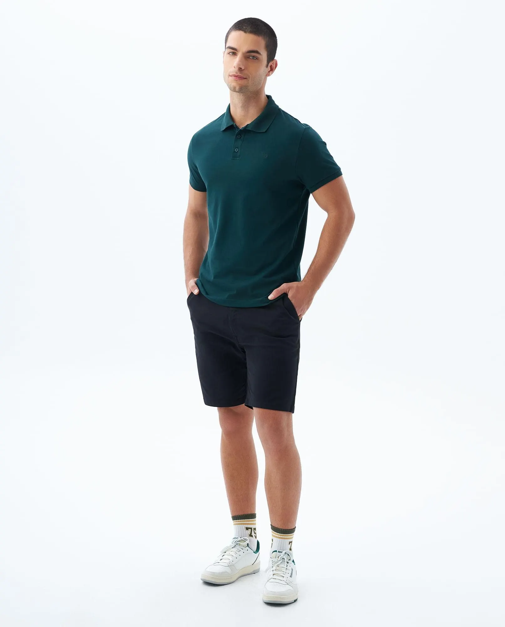 Polo Slim básica para hombre