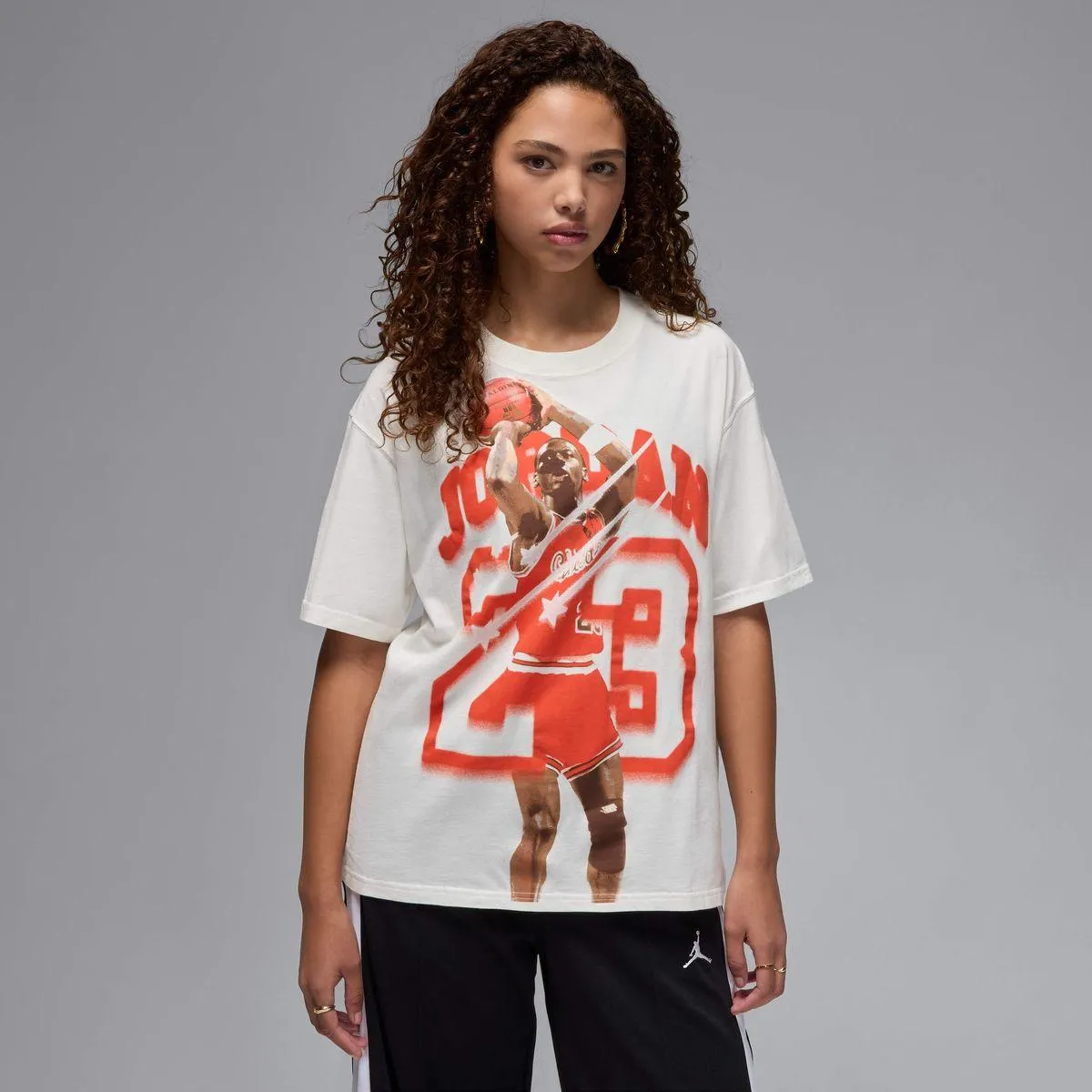 Polera con gráfico para mujer