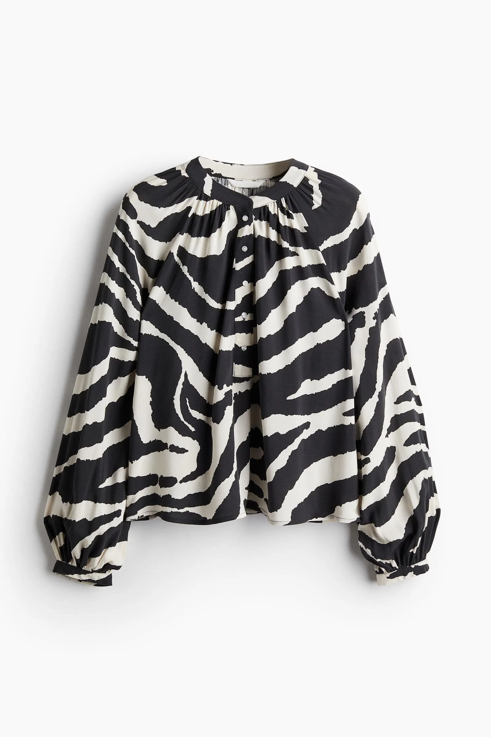 Blusa con mangas globo