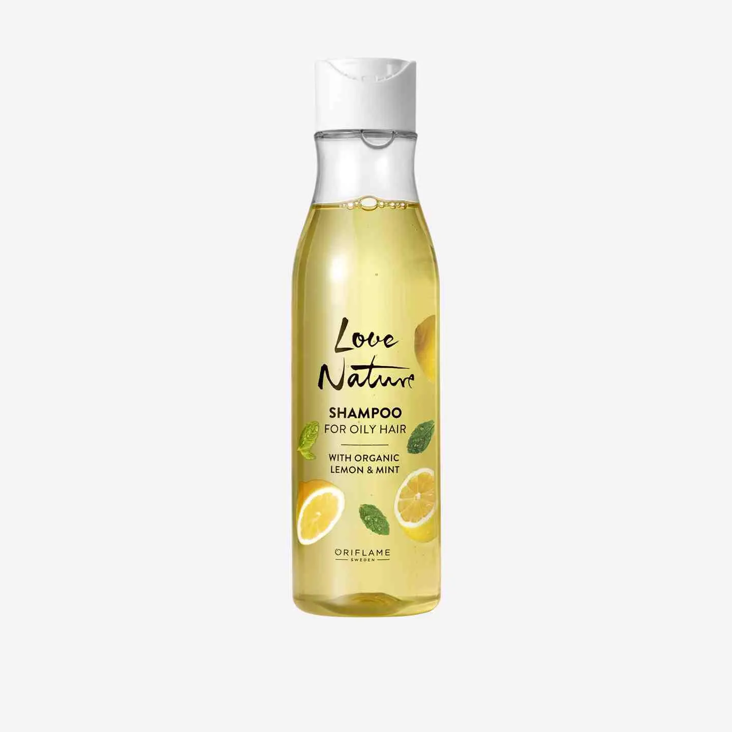 Shampoo para Cabello Graso con Lima y Menta Orgánicas Love Nature