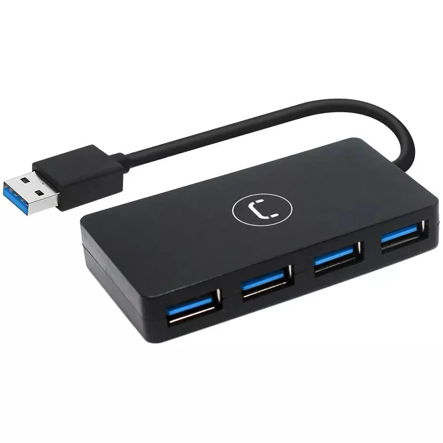Hub USB 4 Puertos 3.0 5 Gbps - HB1011BK