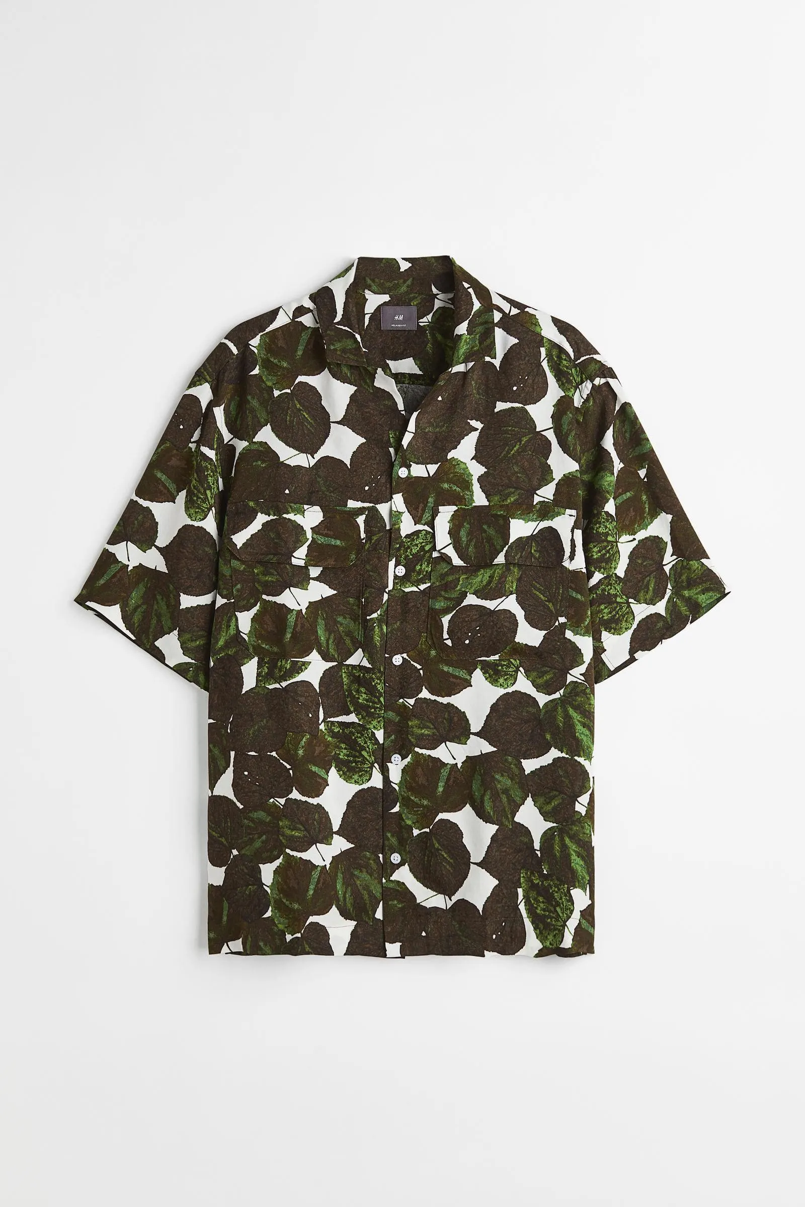 Camisa resort de lyocell Relaxed Fit