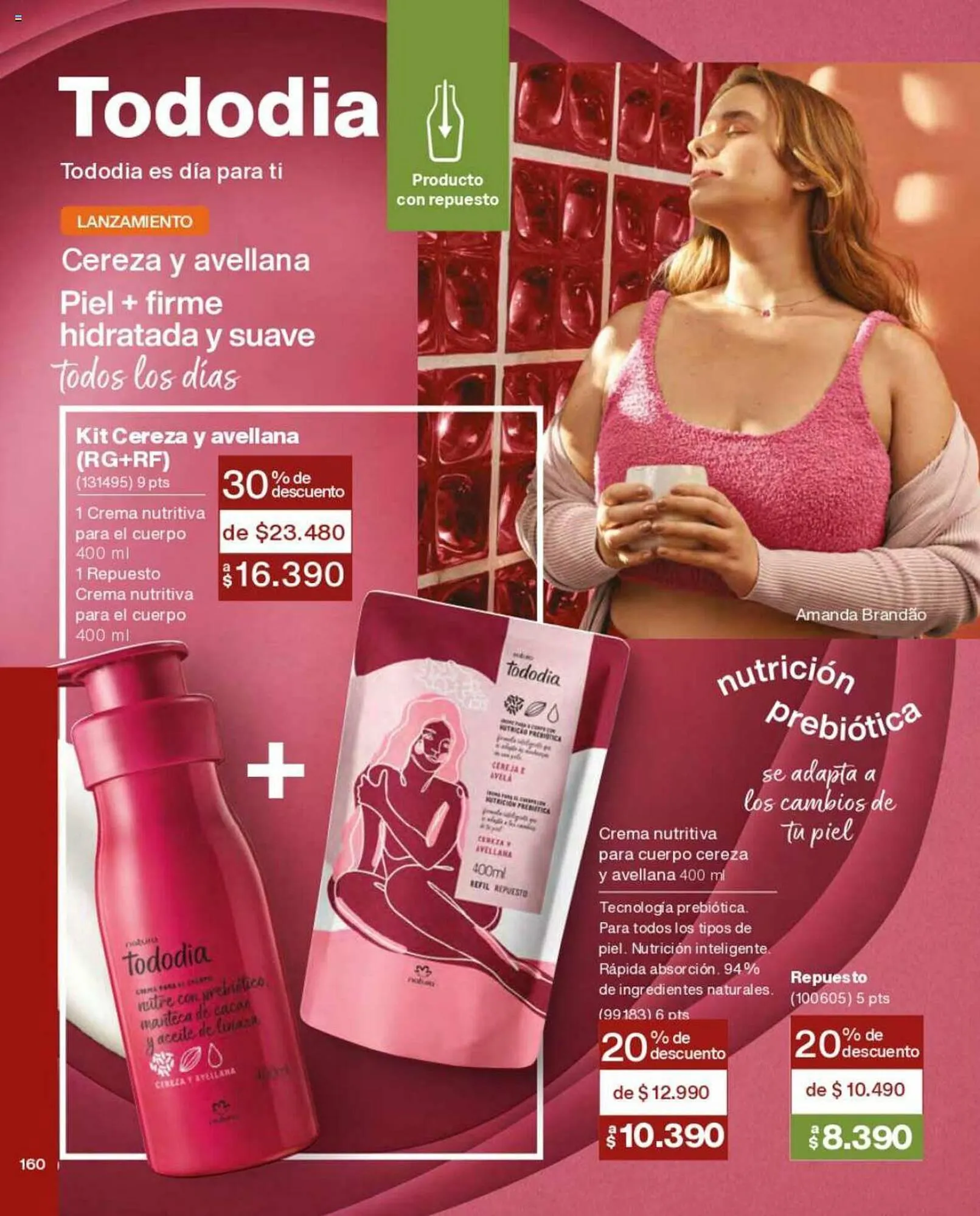 Catálogo de Catálogo Natura 1 de agosto al 31 de agosto 2023 - Página 160