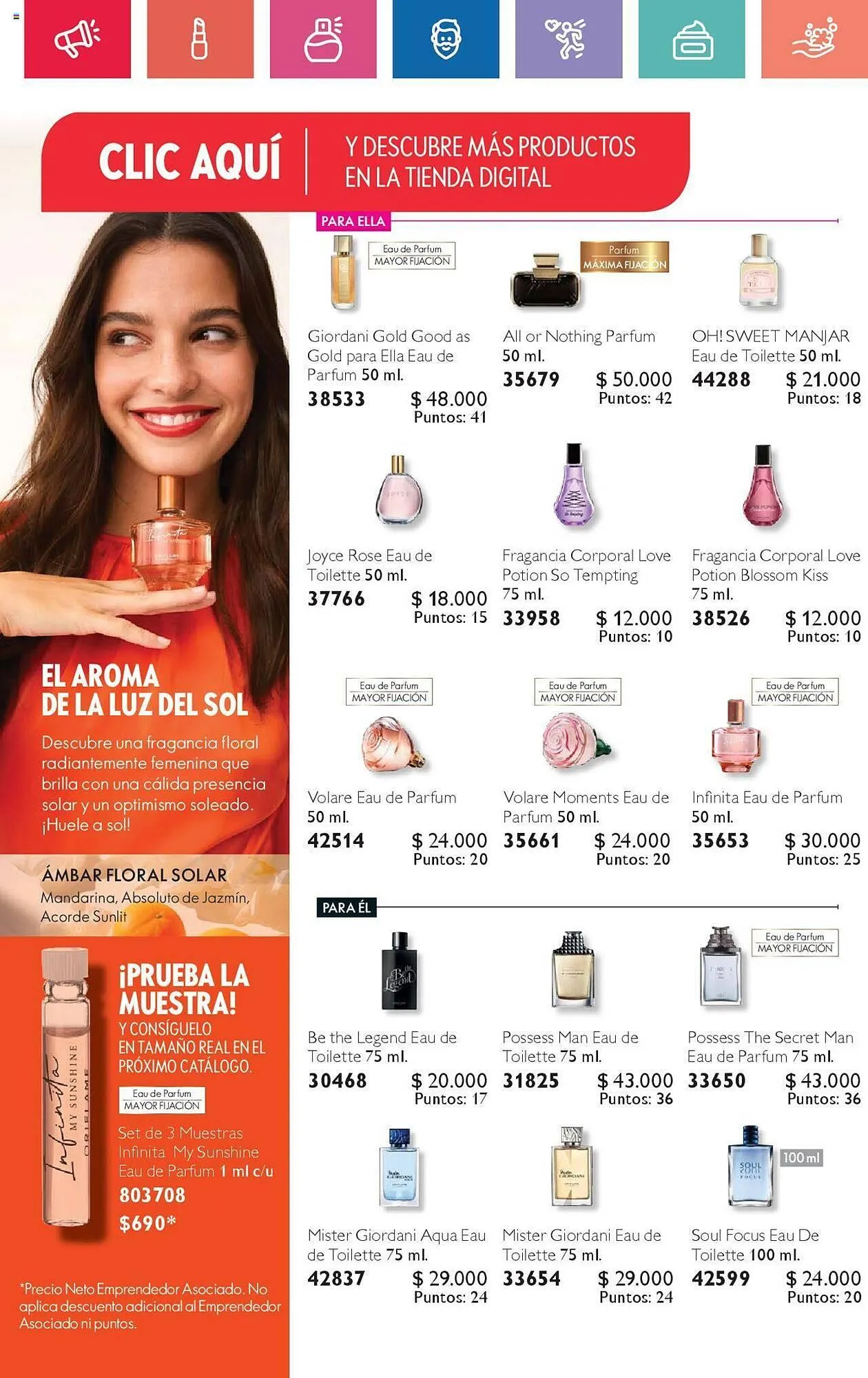Catálogo de Catálogo Oriflame 28 de septiembre al 18 de octubre 2024 - Página 62