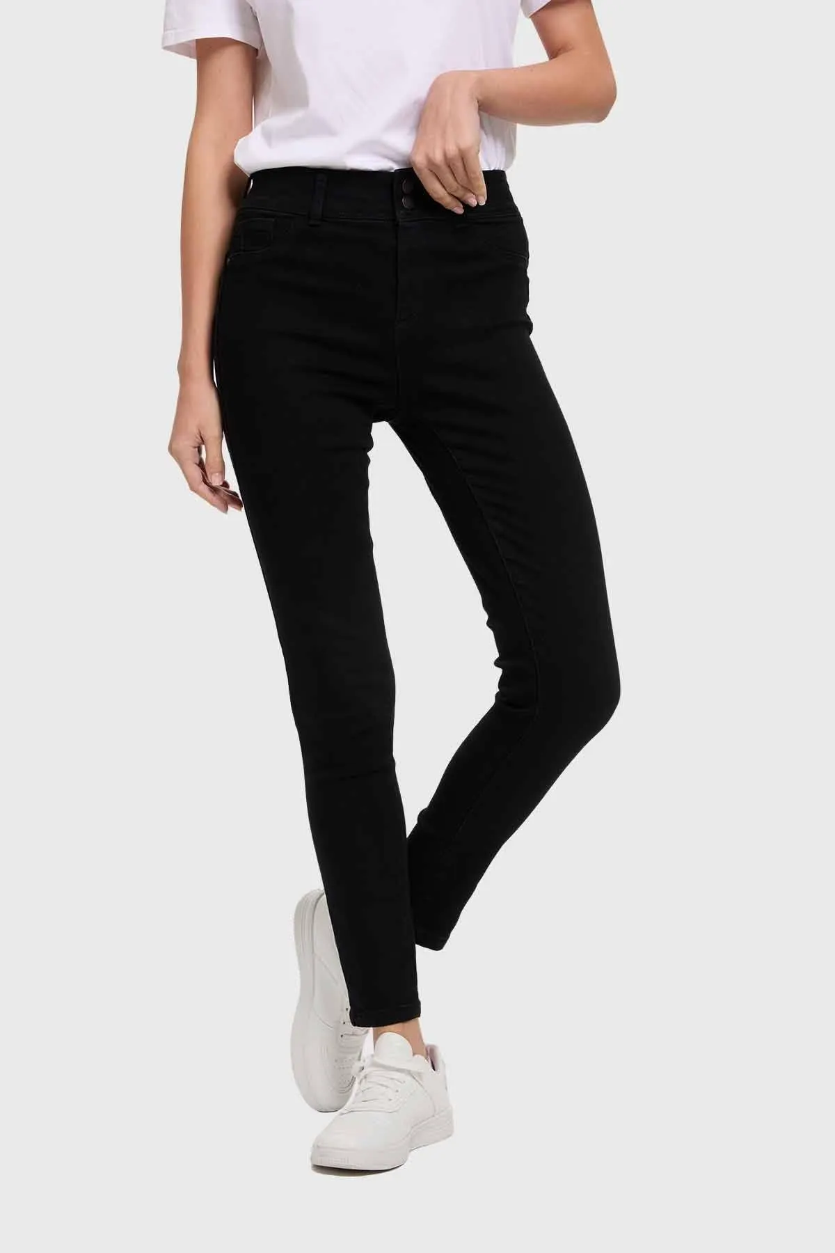 Jeans Mujer Skinny Jenny Negro